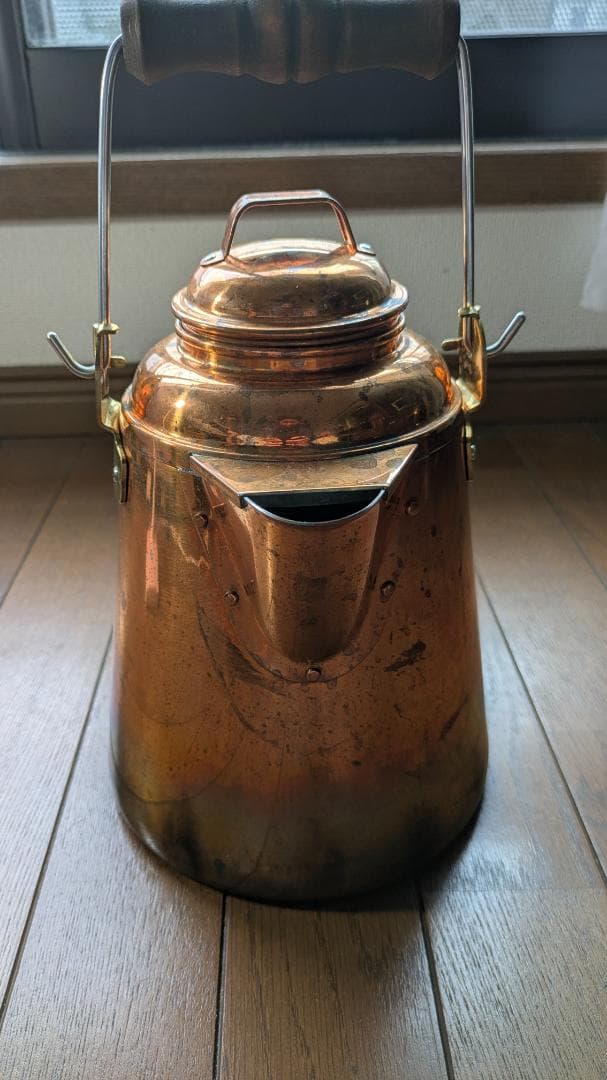グランマーコッパーケトル（小）旧ロゴ 箱付き