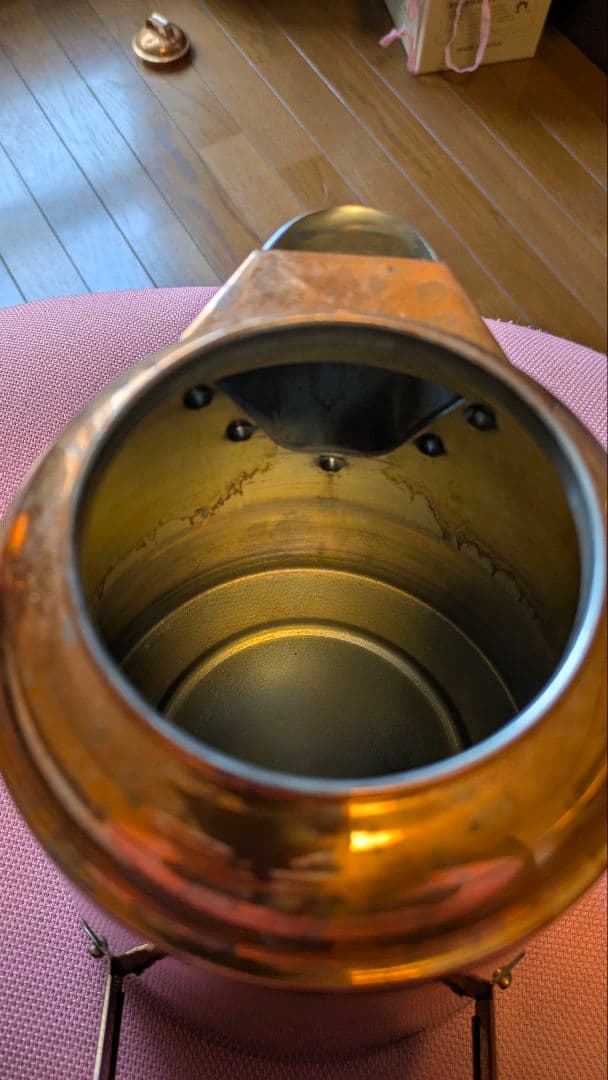 グランマーコッパーケトル（小）旧ロゴ 箱付き