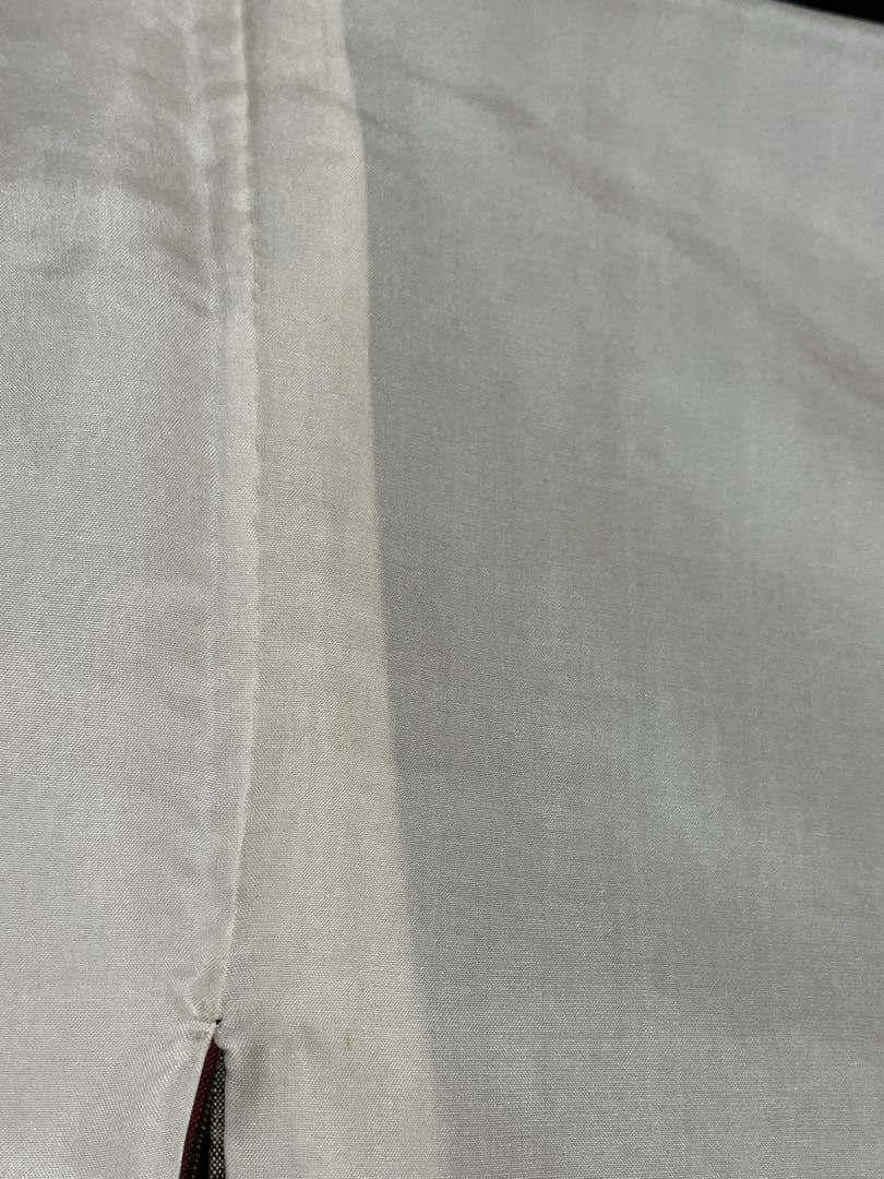 浦野理一 経節紬 小紋 正絹 縦縞 間道 イ6273