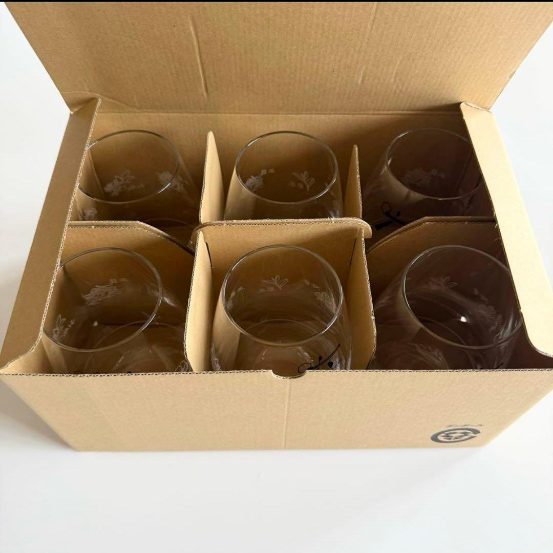 ROKU GIN 200ml 6本とグラス6個セット