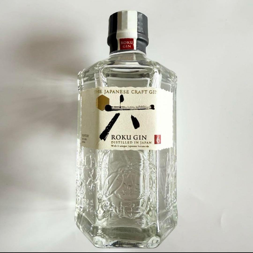 ROKU GIN 200ml 6本とグラス6個セット