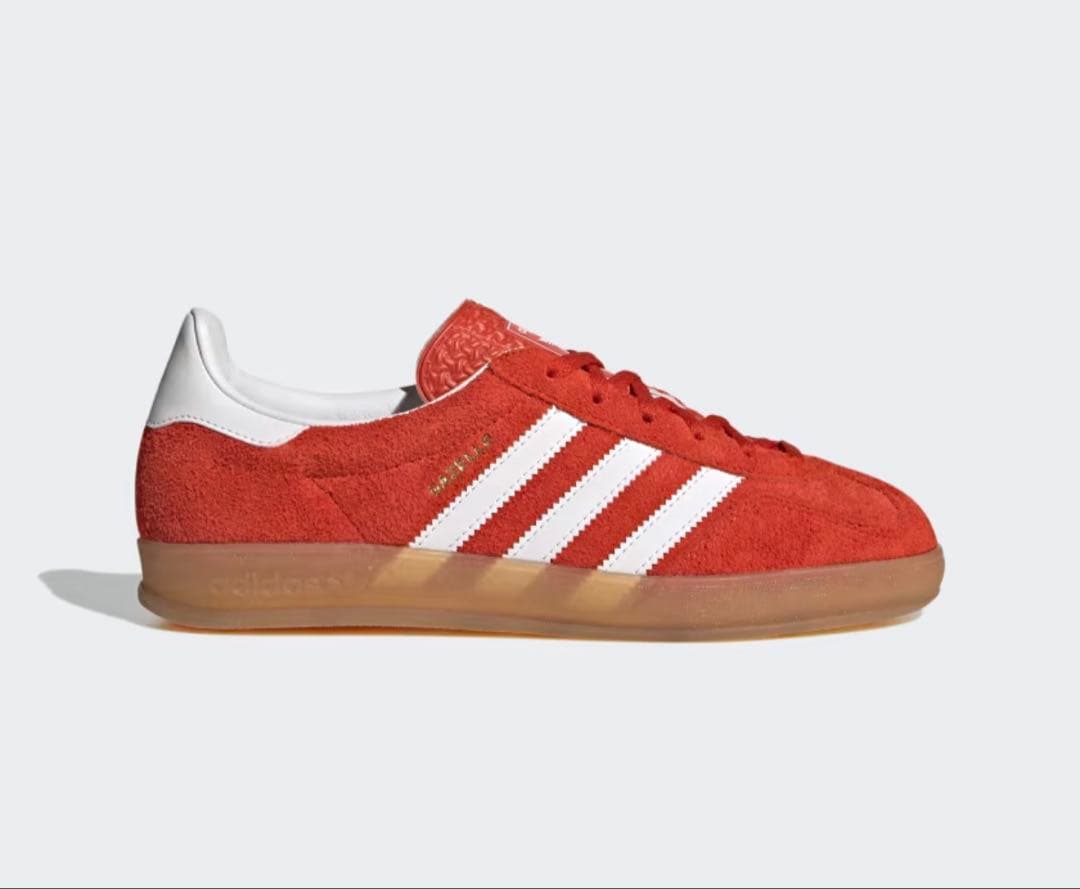 adidas gazelle アディダス ガゼル オレンジ スエード スニーカー