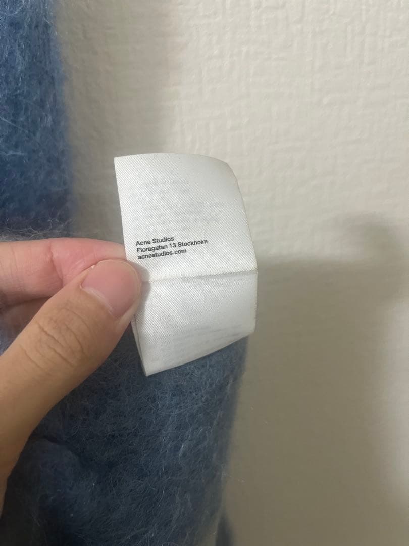 Acne Studios チェック ウールマフラー