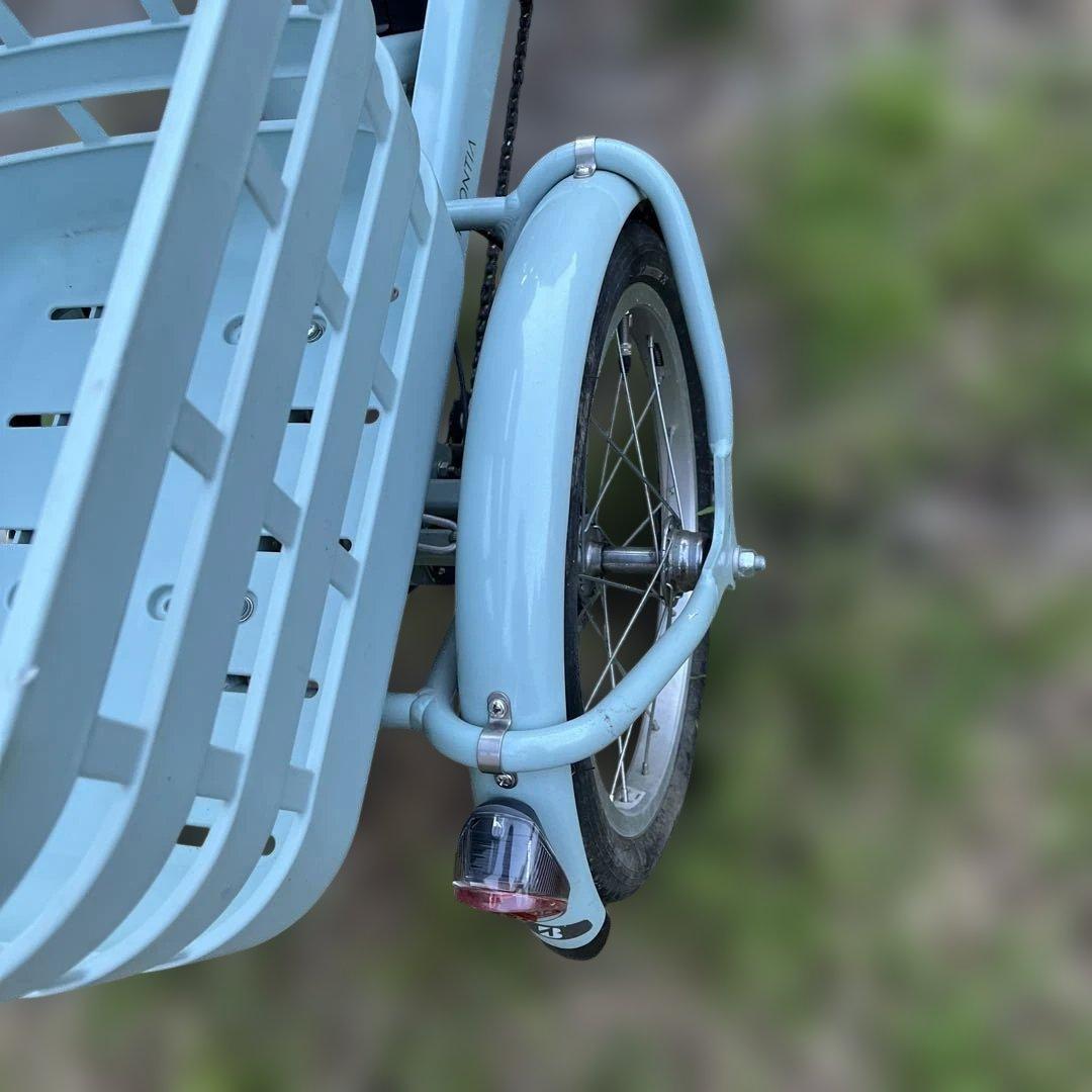 ジャンク品！バッテリー無し電動アシスト自転車　三輪車 フロンティア 内装3段