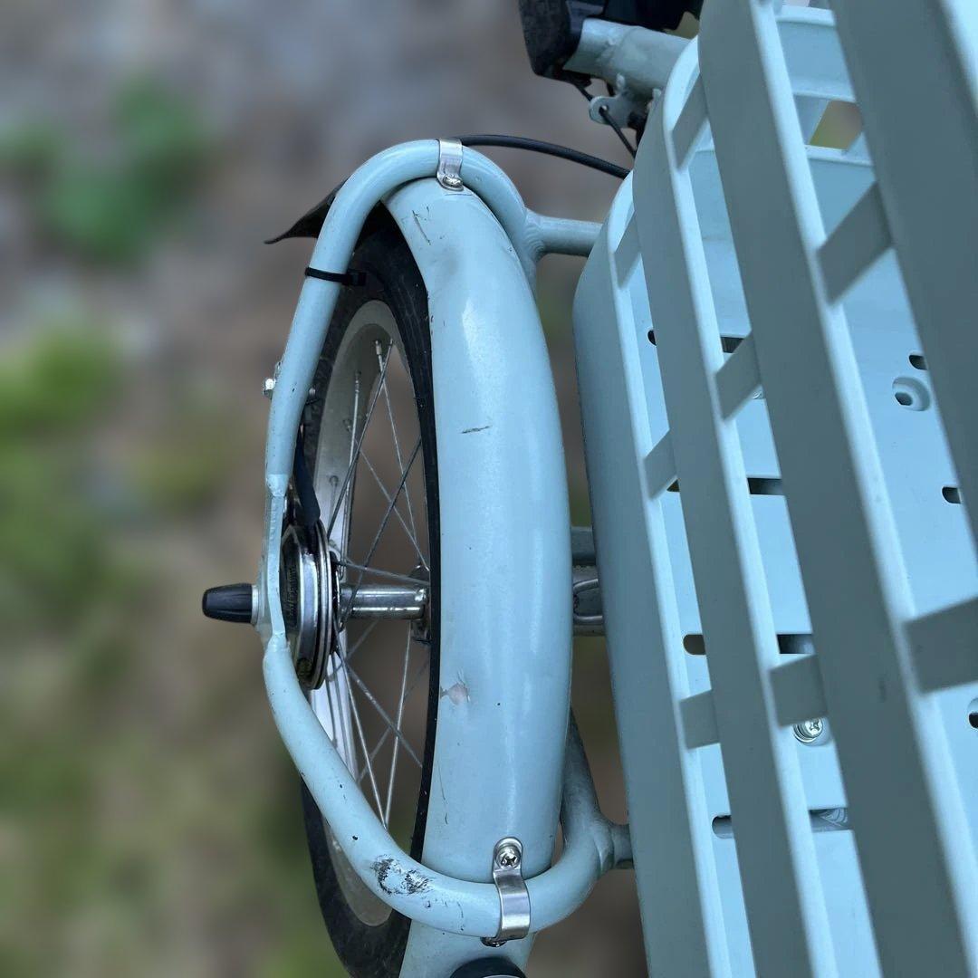 ジャンク品！バッテリー無し電動アシスト自転車　三輪車 フロンティア 内装3段