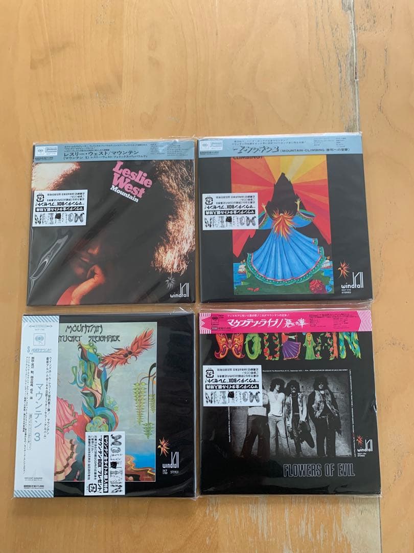 マウンテン紙ジャケットボックスセット8タイトル 廃盤 美品