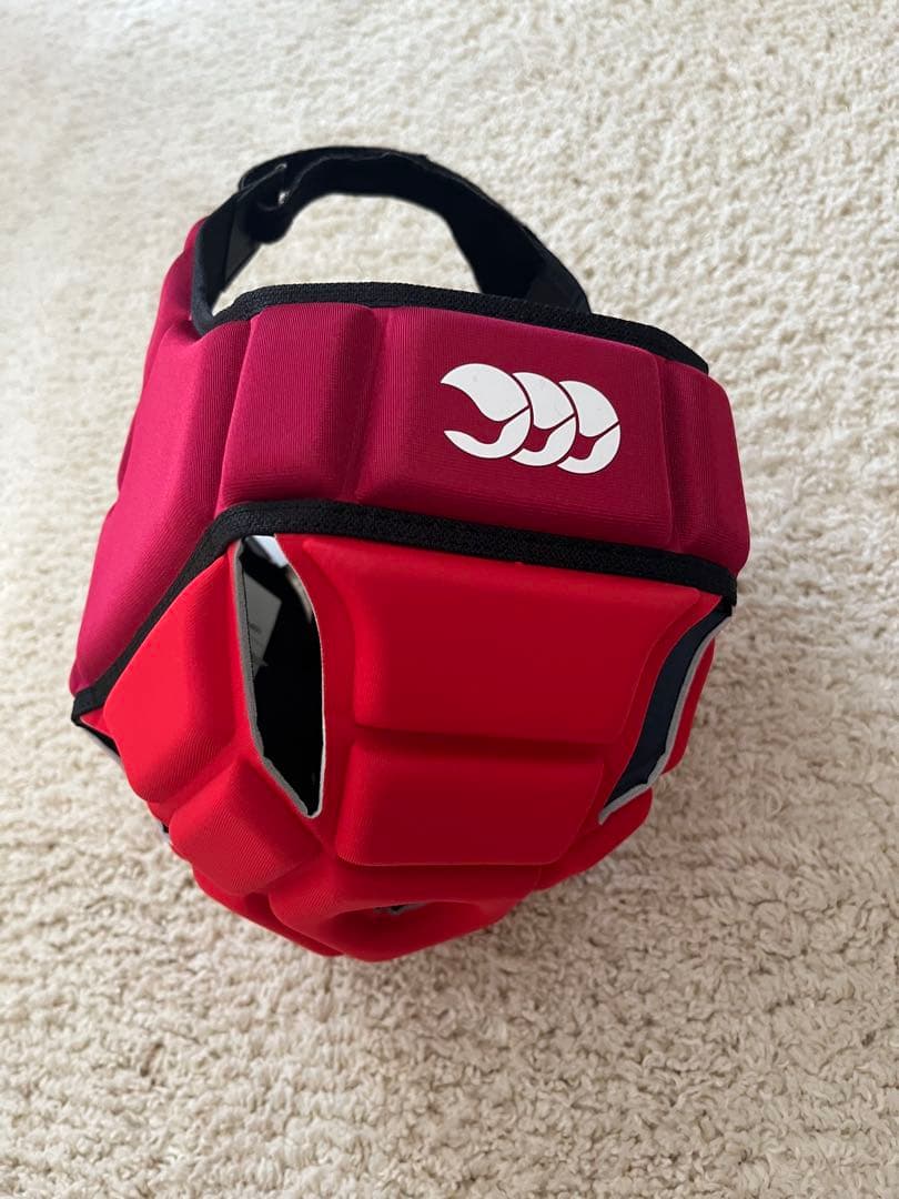 ★カンタベリー　赤 ヘッドギア ヘッドキャップ　サイズＬ★