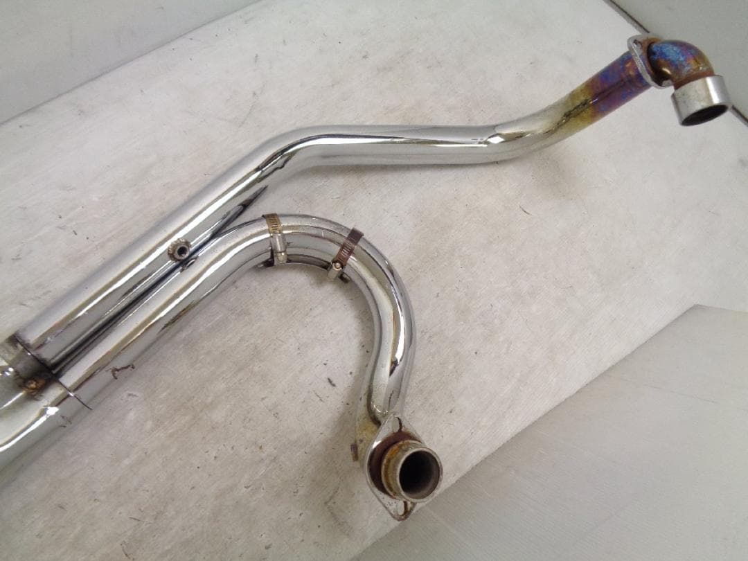 ドラッグスター400 VH02J ケンテック 極太スラッシュカット マフラー