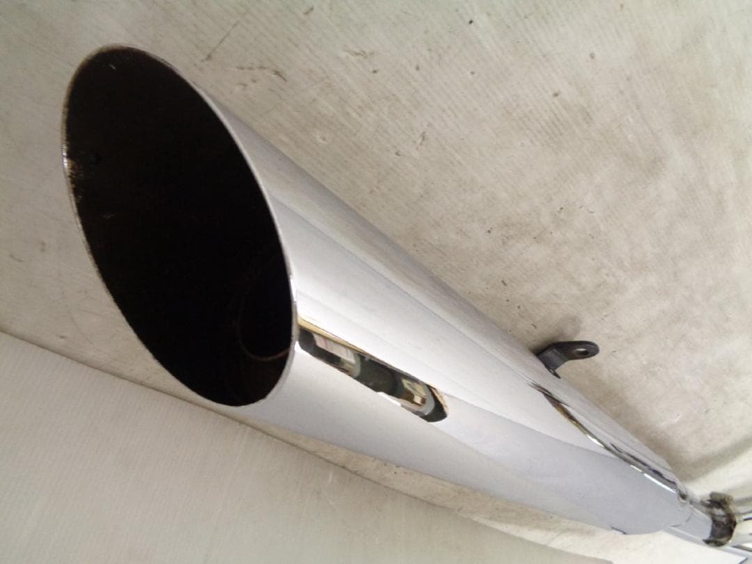 ドラッグスター400 VH02J ケンテック 極太スラッシュカット マフラー