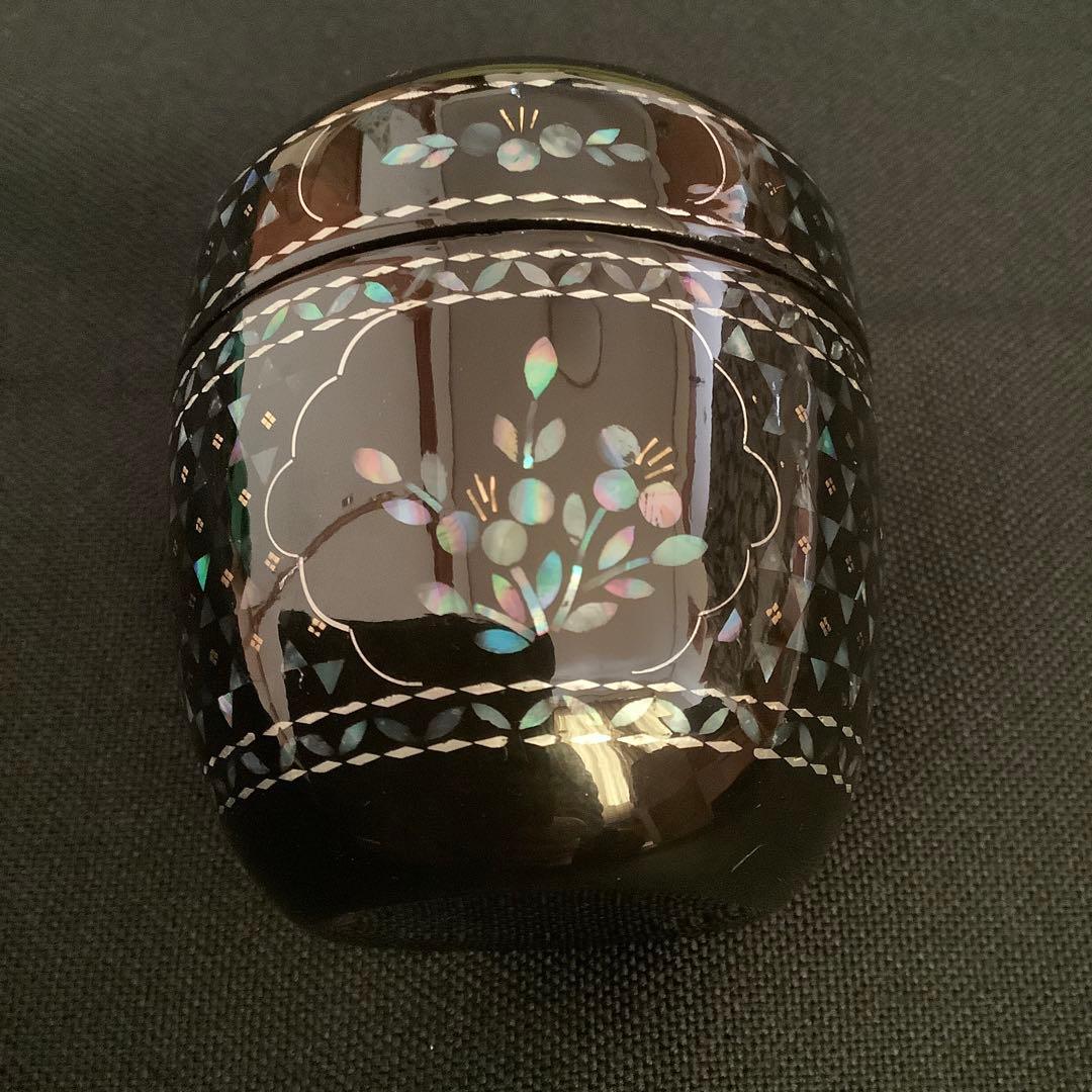 K*o様 【茶道具】　棗　螺鈿細工　貝殻細工