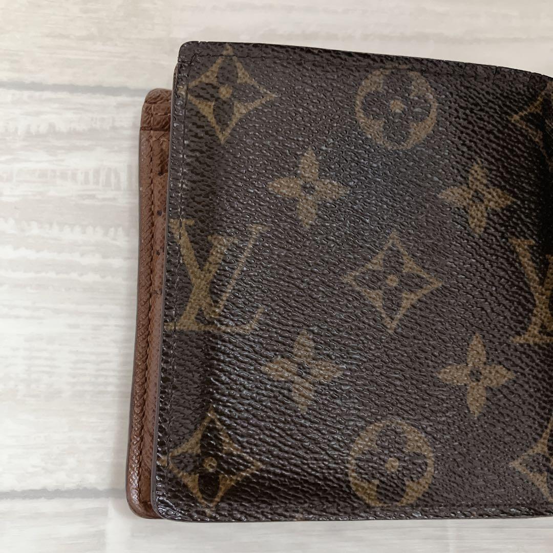 ルイヴィトン 二つ折り財布 ポルトフォイユマルコ おまけ長財布