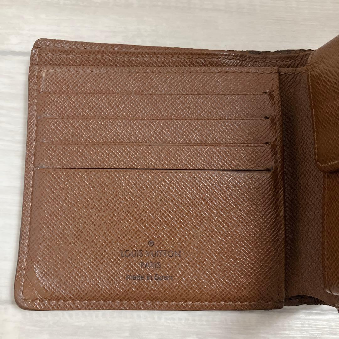 ルイヴィトン 二つ折り財布 ポルトフォイユマルコ おまけ長財布