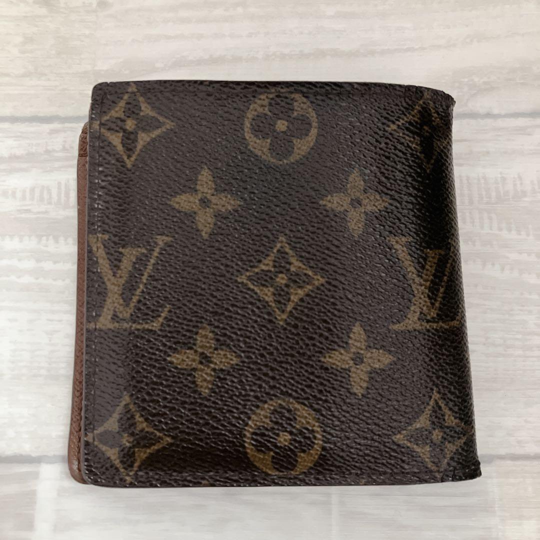 ルイヴィトン 二つ折り財布 ポルトフォイユマルコ おまけ長財布