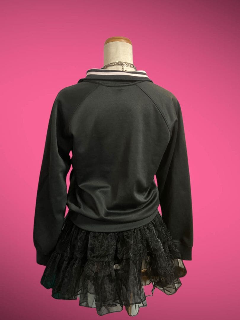 レアカラー3本線 adidasラメトラックジャケットy2kフェアリーグランジ古着