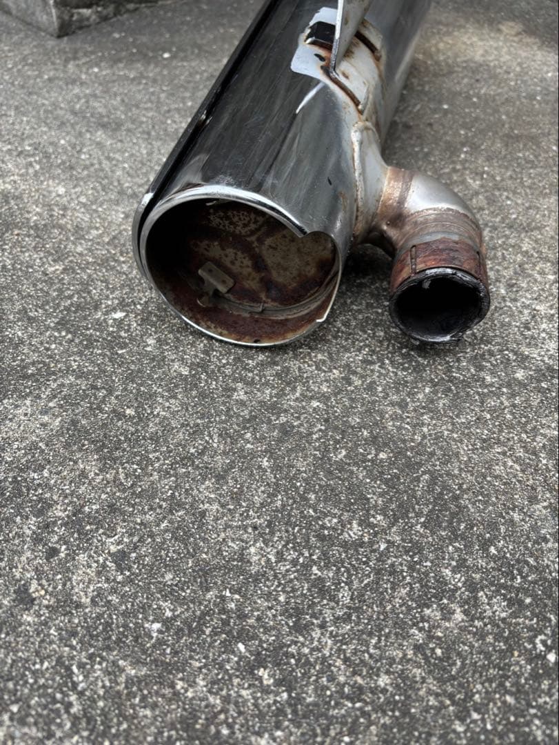 カワサキ　エリミネーター250v 純正マフラー　エキパイ付き