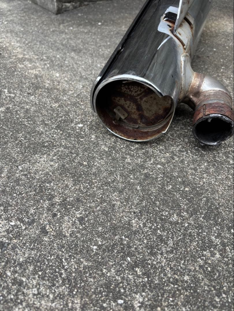 カワサキ　エリミネーター250v 純正マフラー　エキパイ付き