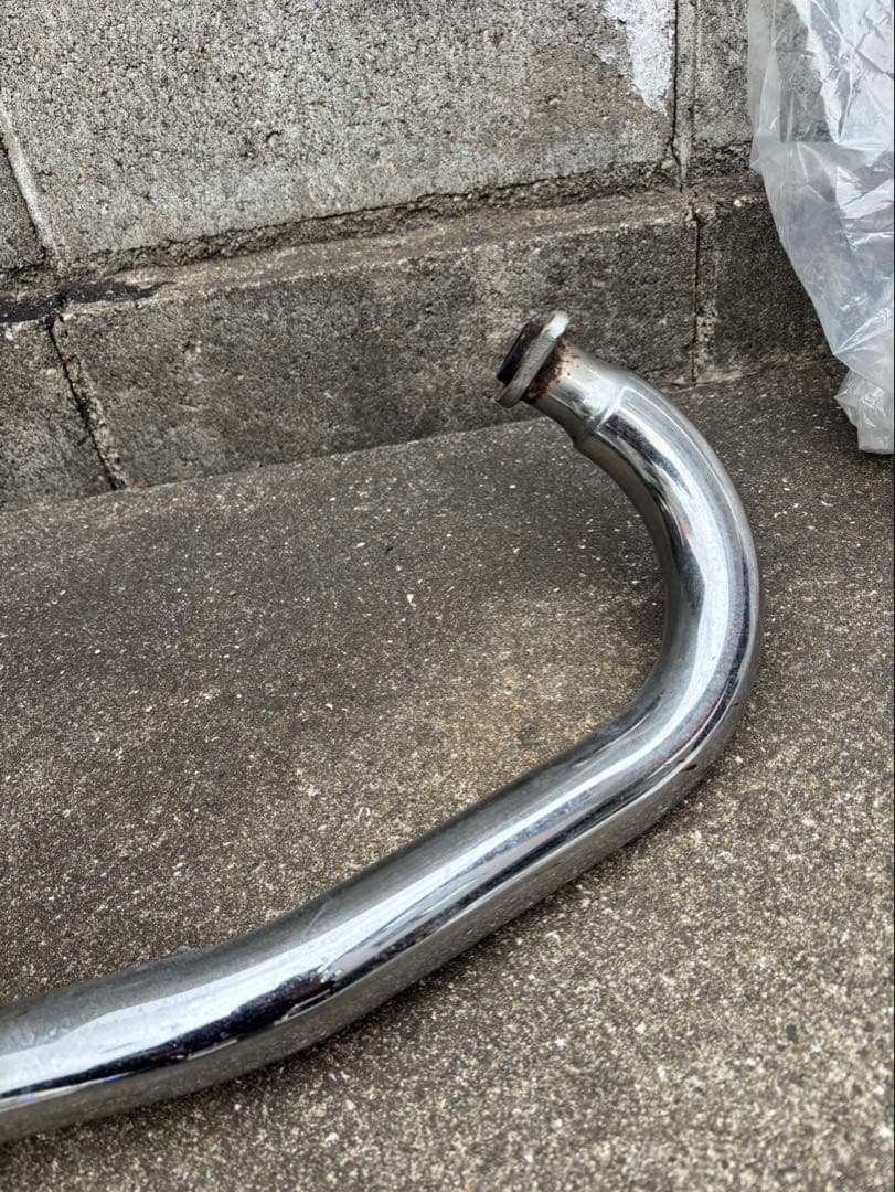 カワサキ　エリミネーター250v 純正マフラー　エキパイ付き