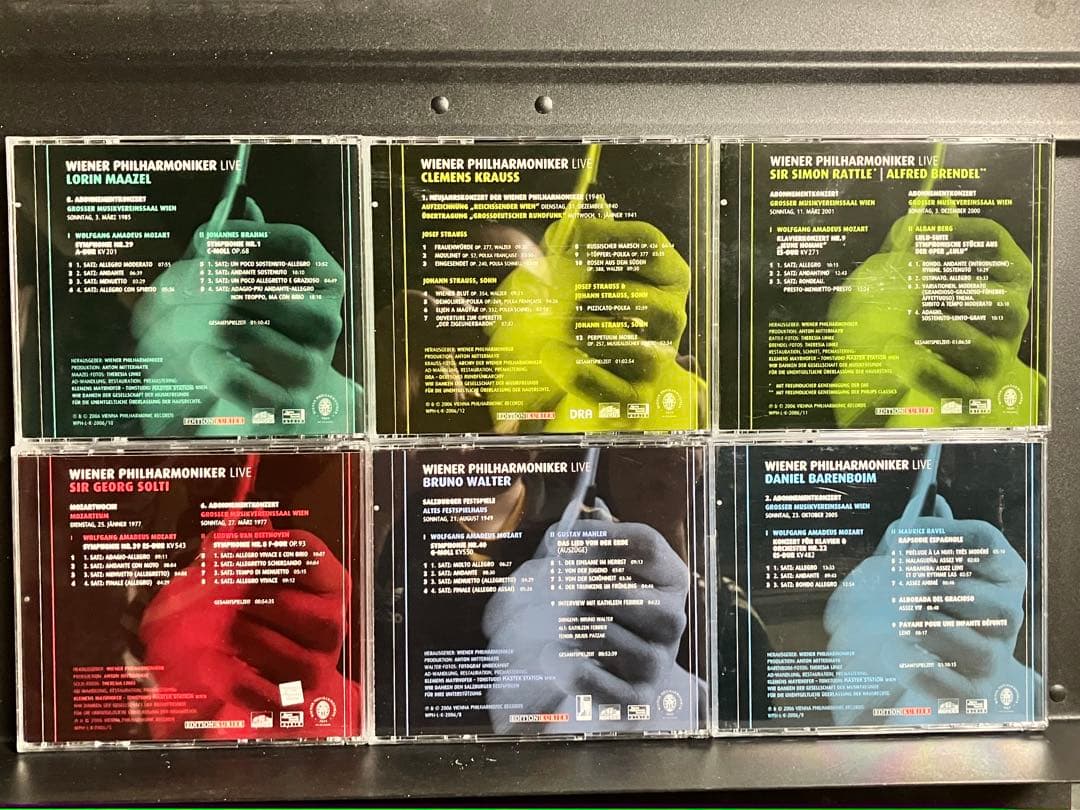値下げ中ウィーン・フィル秘蔵ライヴ音源集 ウィ－ン・フィルハ－モニ－自主制作盤