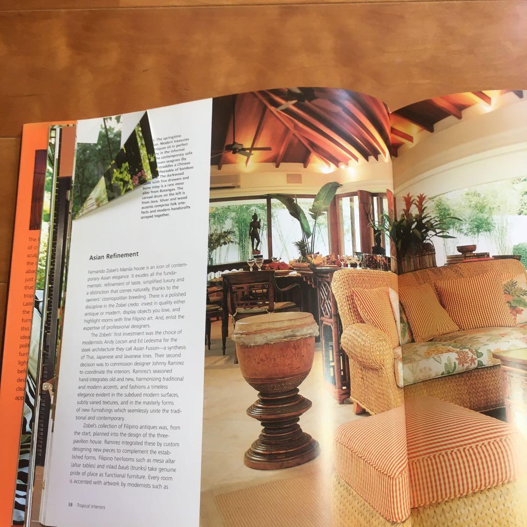 Tropical interiors 南国風　インテリア本