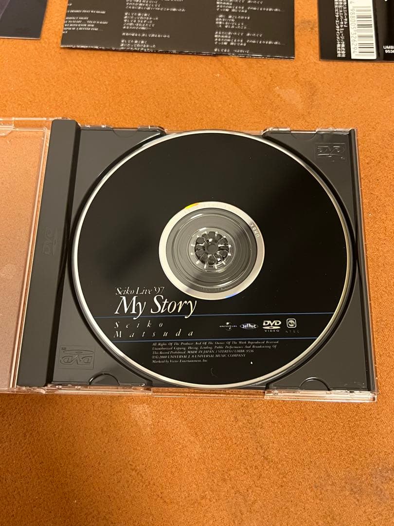 松田聖子　SEIKO LIVE 97 MY STORY DVD 沙也加