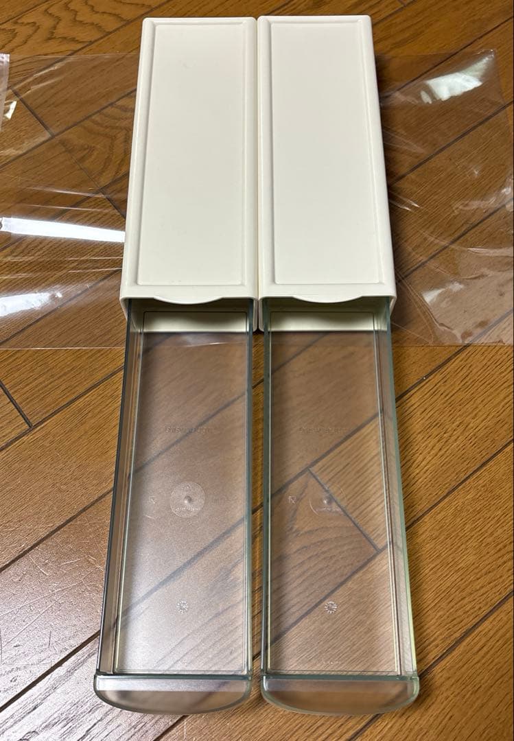 Tupperwareタッパーウェア　 システムドロワーM♯1&S♯1（2個）