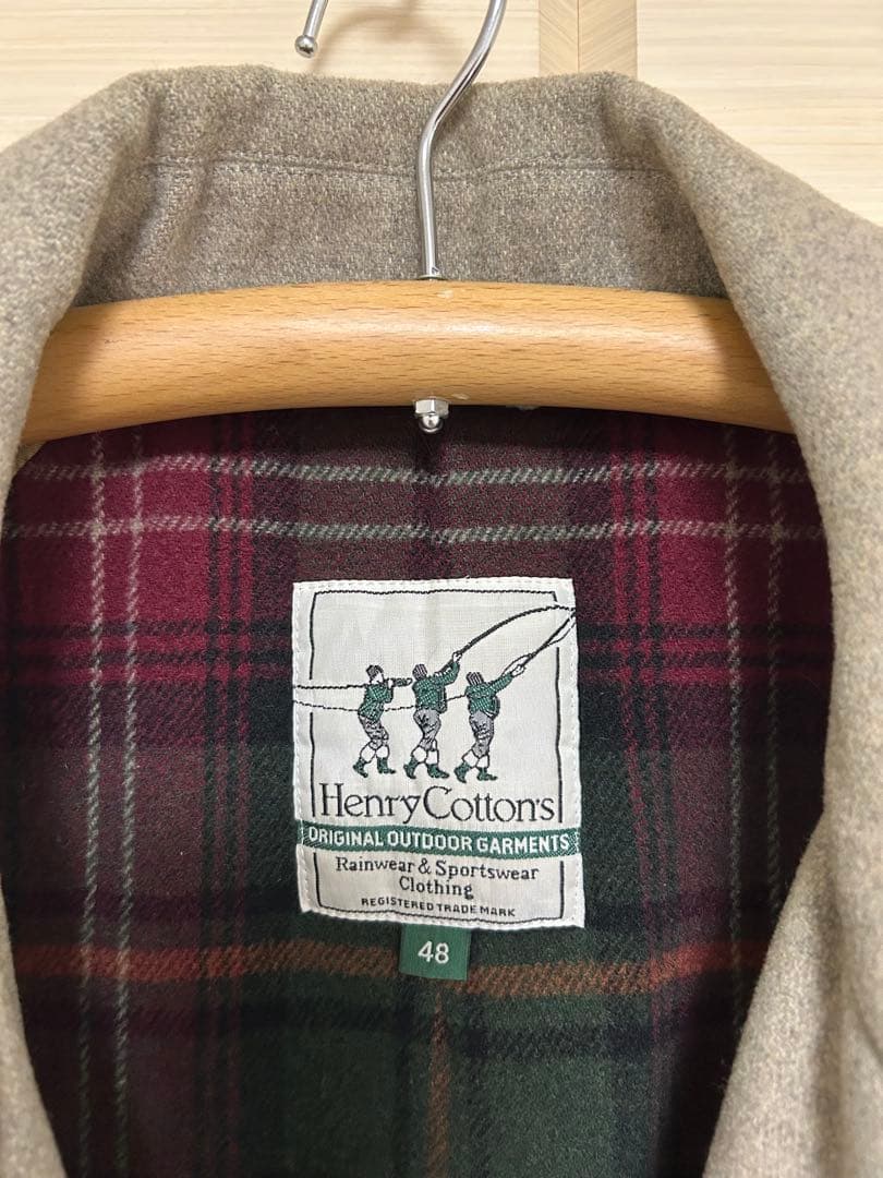 グレー ハーフコート