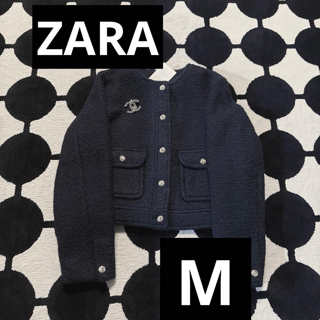 ◆新品タグ付◆ZARA今期人気完売 Mブークレジャケット 早い者勝ち！です