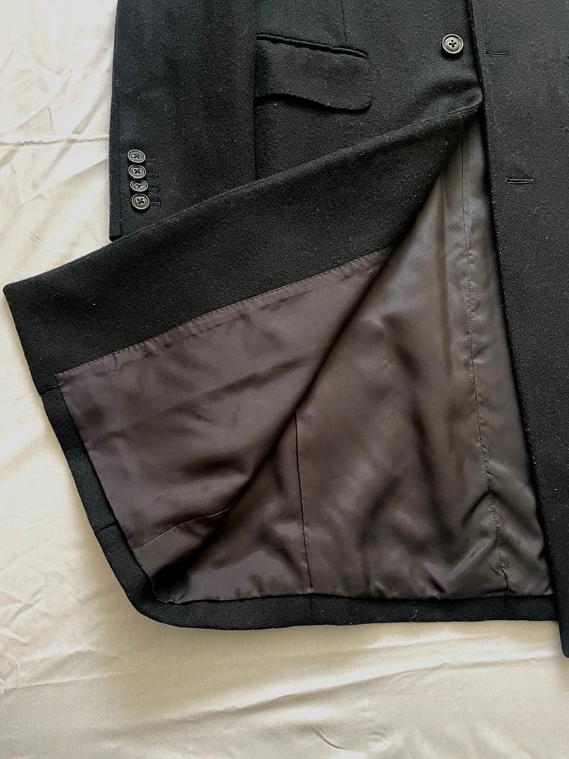 定価80,000円HYKE ブラック チェスターコート サイズ3