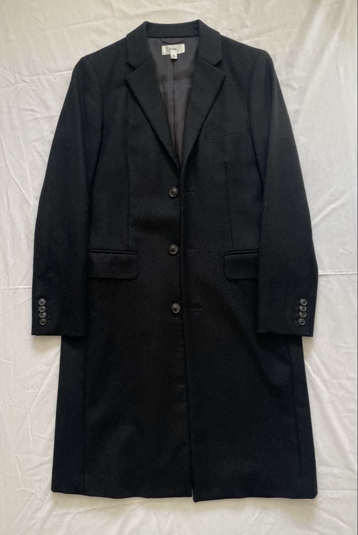 定価80,000円HYKE ブラック チェスターコート サイズ3