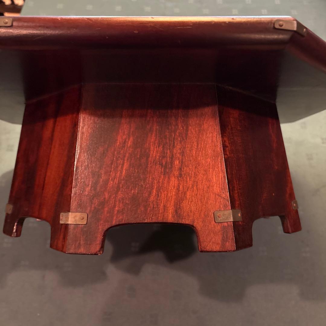 松本民芸家具 八角膳 ミズメザクラ 飾り台 花台 座卓机