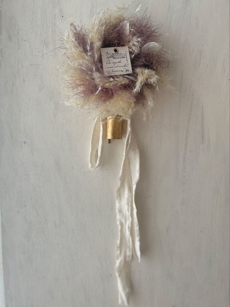 Nao＊パンパスグラスとスモークツリーのアンティーク調リース＊№656 他