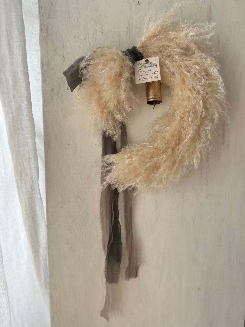 Nao＊パンパスグラスとスモークツリーのアンティーク調リース＊№656 他