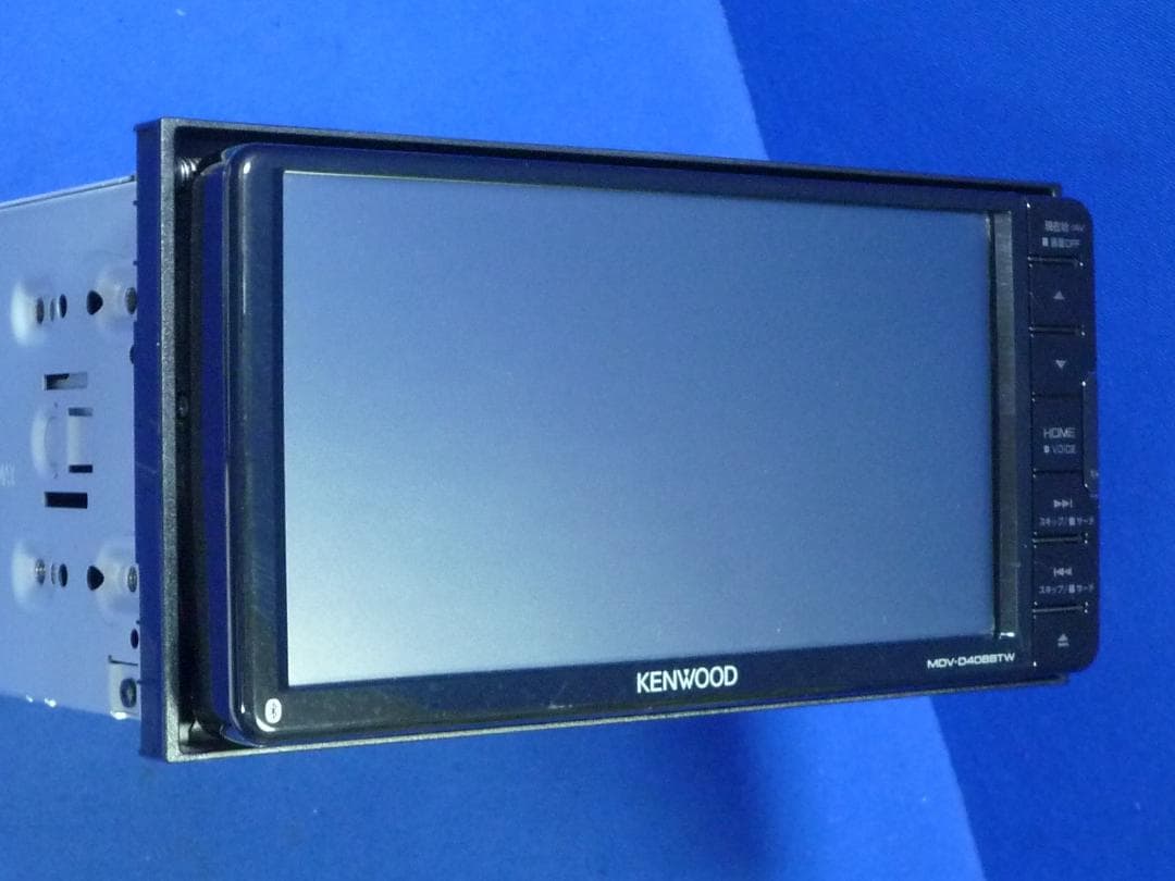 ハンズフリー通話♪最新地図2025年春★MDV-D408BTWカーナビ本体セット