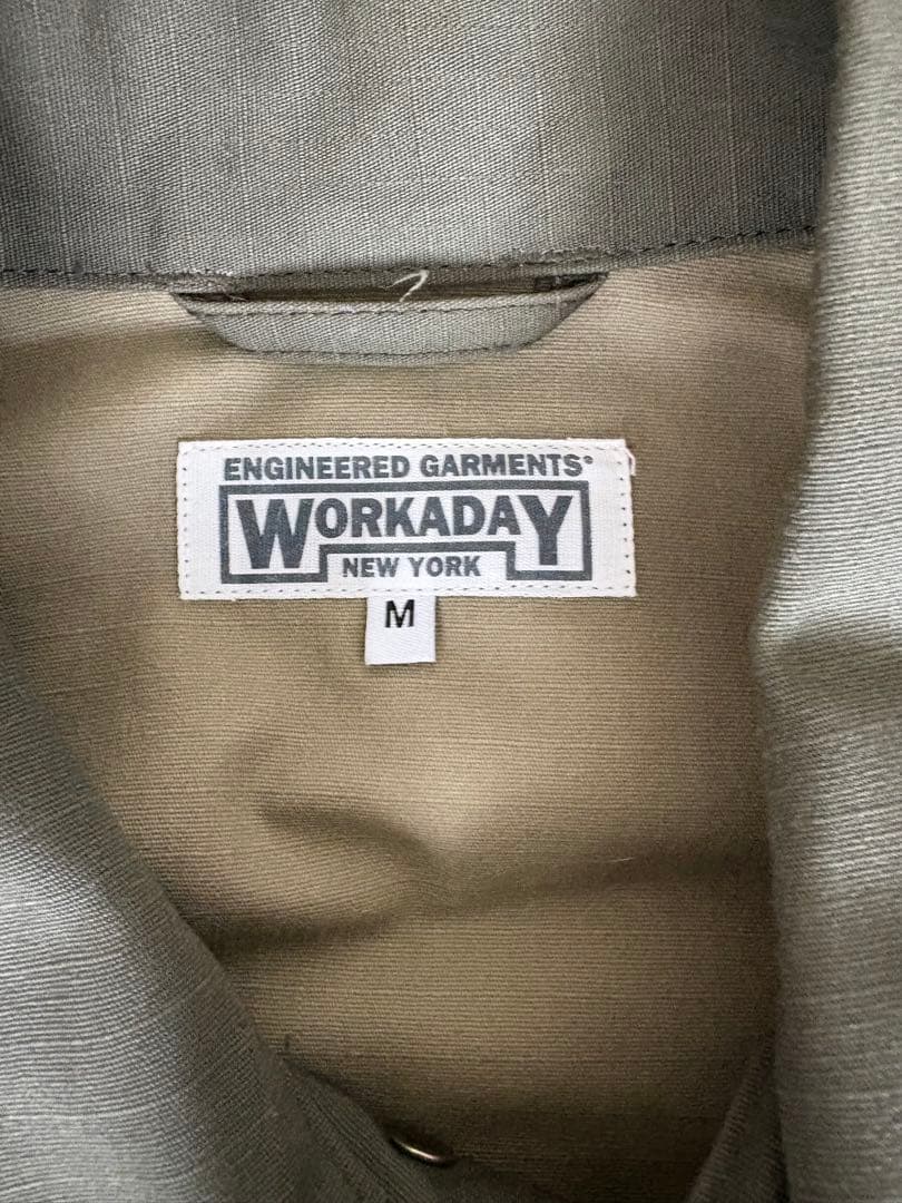 美品ENGINEEREDGARMENTS WORKADAYカバーオール サイズM