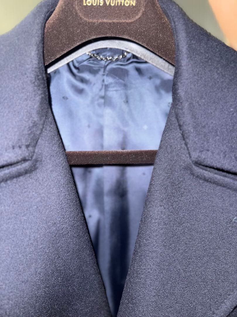 ②Louis Vuitton ネイビー ピーコート(新品未着用)48サイズ
