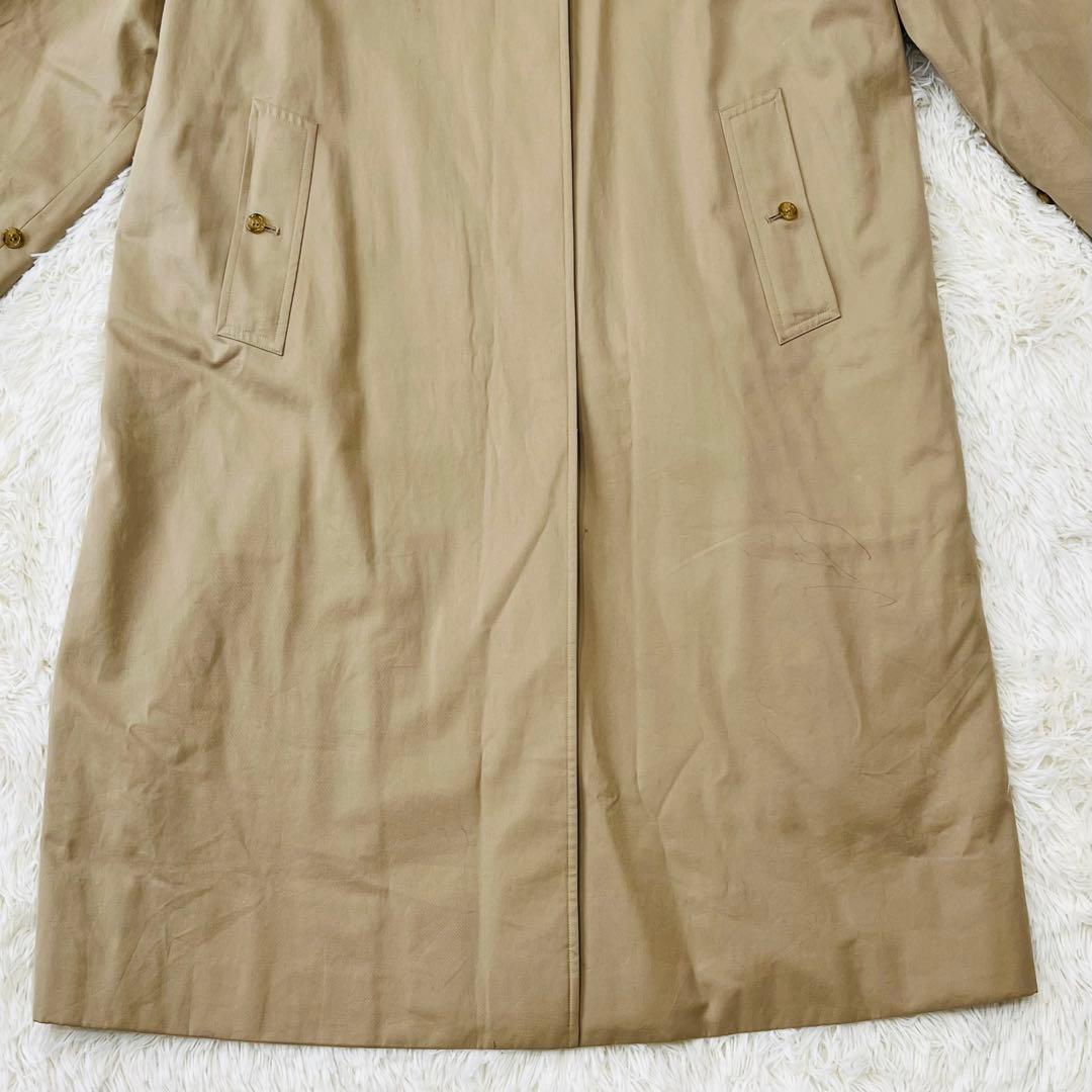 Burberry ステンカラーコート ノバチェックライナー付き ベージュ 15号