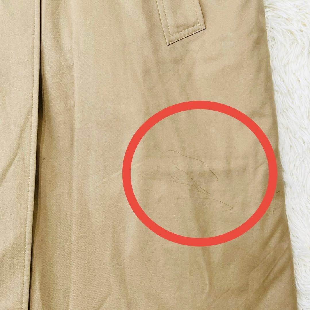 Burberry ステンカラーコート ノバチェックライナー付き ベージュ 15号