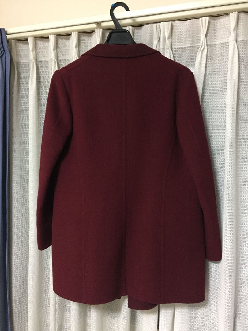 ジルサンダー コート ボルドー