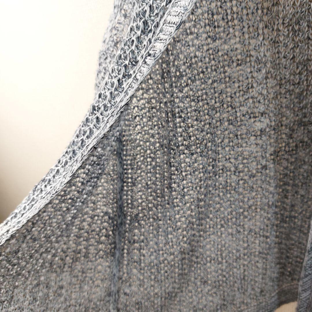 レリアン ホワイトレーベル トッパーズベスト　コットン１００　グレー　１１