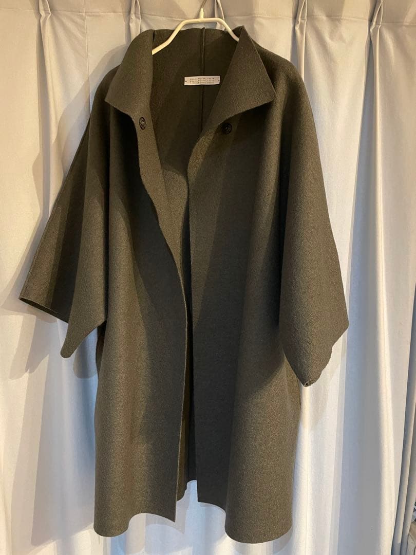 ハリスワーフロンドン★キモノマントル ダークグレー