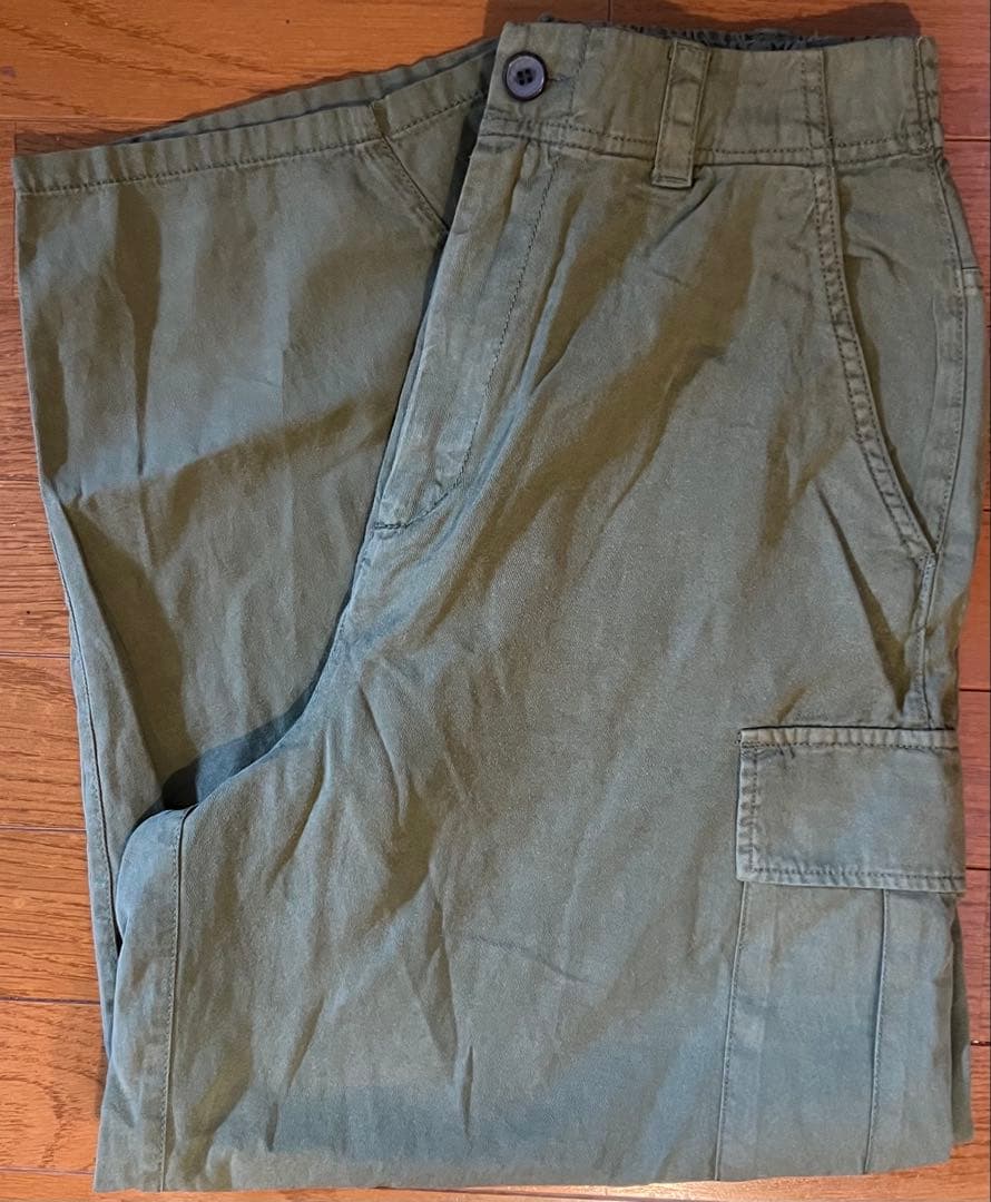 カーブシルエットカーゴパンツ　PUAL CE CIN ピュアルセシン