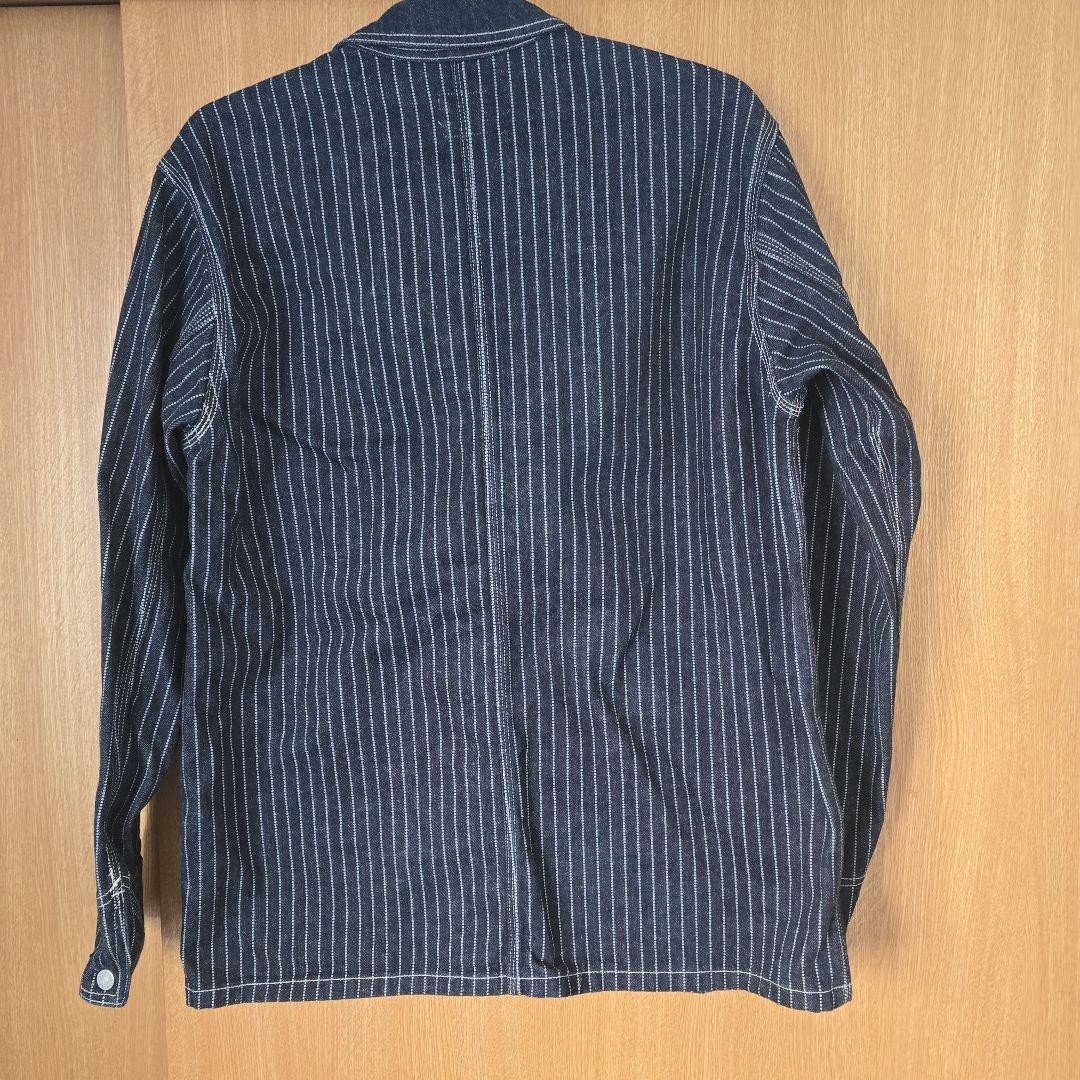 児島ジーンズ ウォバッシュ カバーオールジャケット 美品