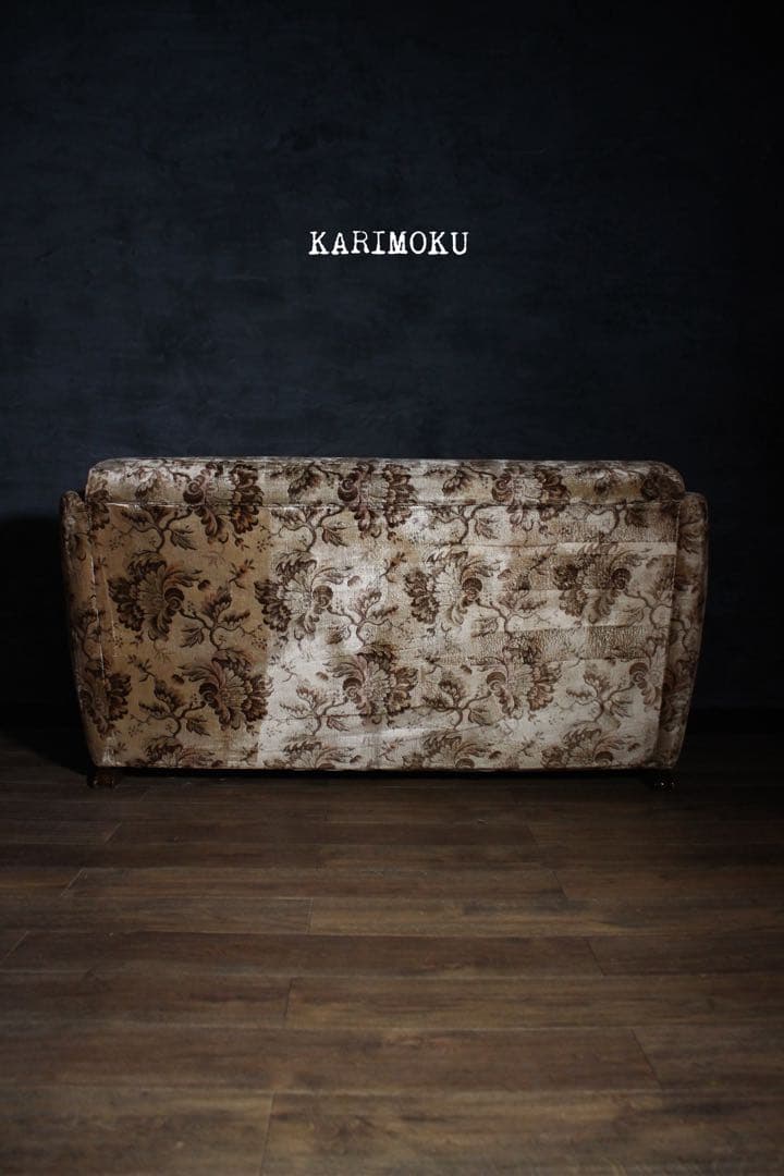首都圏送無料〜カリモク　ヴィンテージ　3人掛け＋1人掛け×2 全クリーニング済み