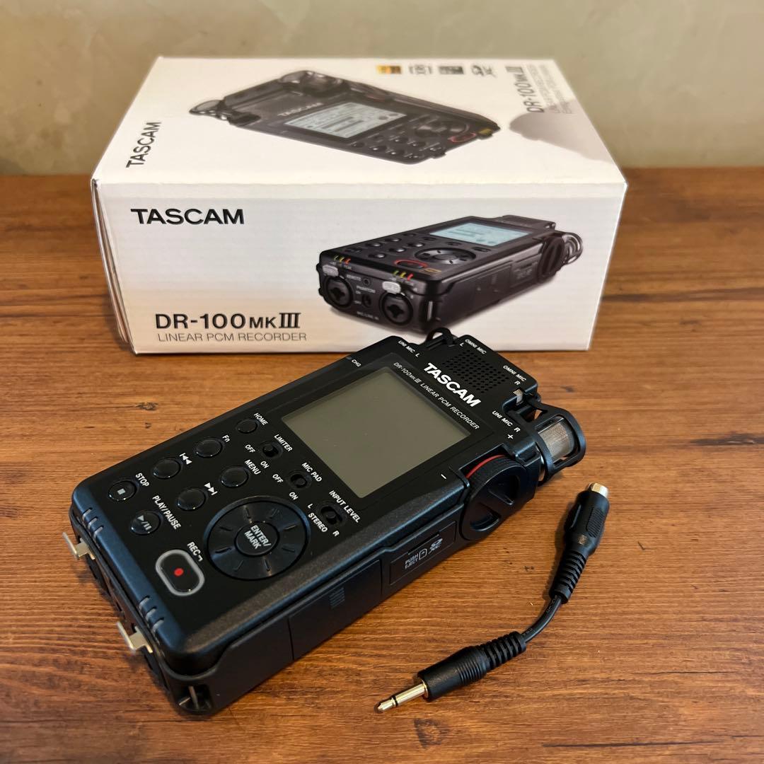 TASCAM DR-100 mk III リニアPCMレコーダー