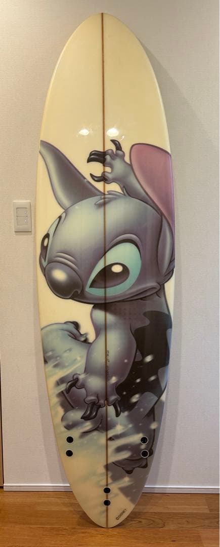 希少 限定100 スティッチ サーフボード
