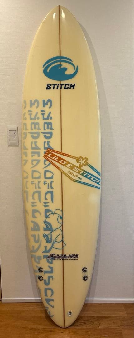 希少 限定100 スティッチ サーフボード