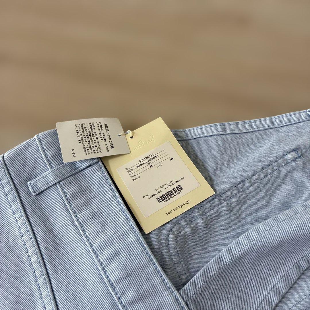 【値下げ中】SeaRoomlynnサルファダイStraightデニムサロペットM