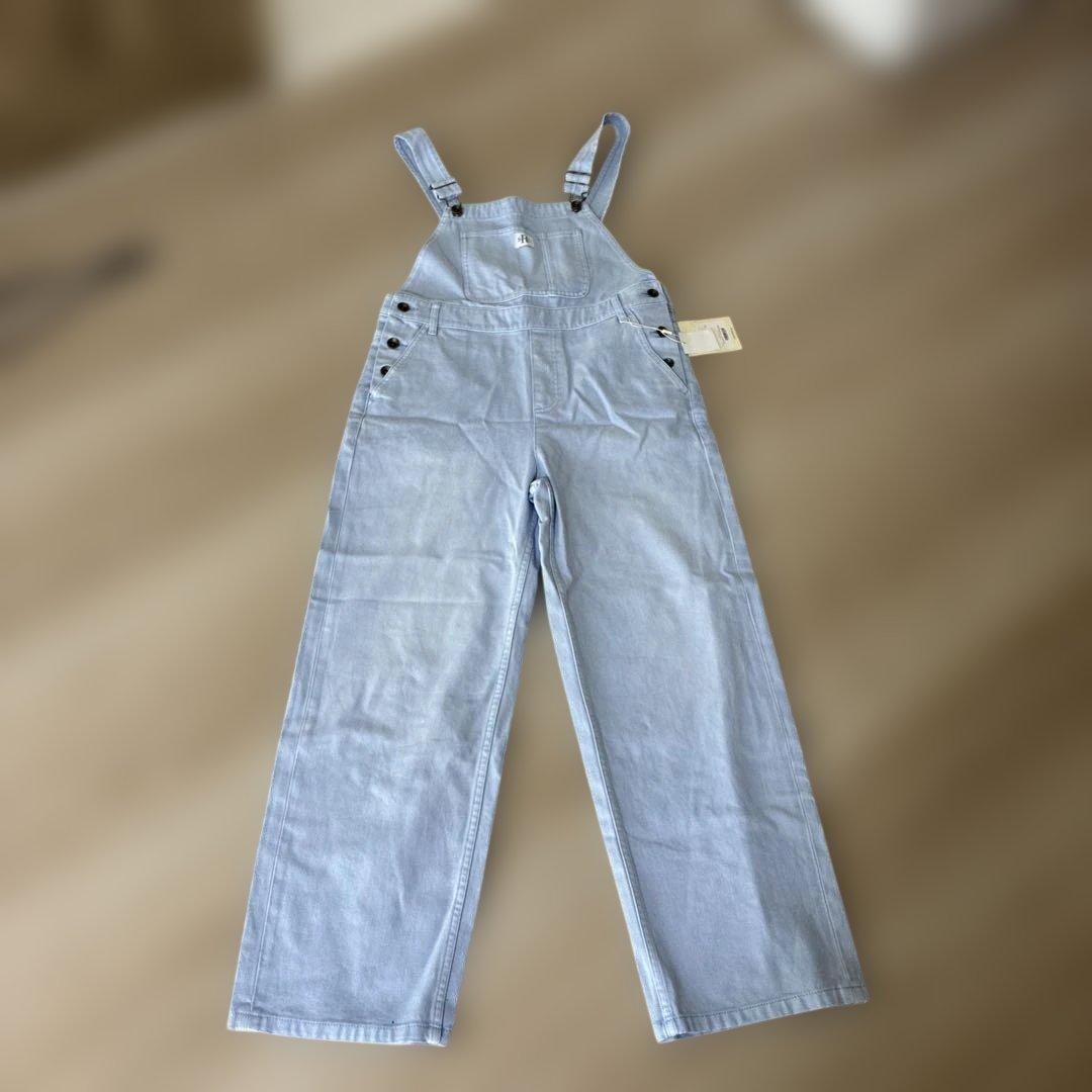 【値下げ中】SeaRoomlynnサルファダイStraightデニムサロペットM