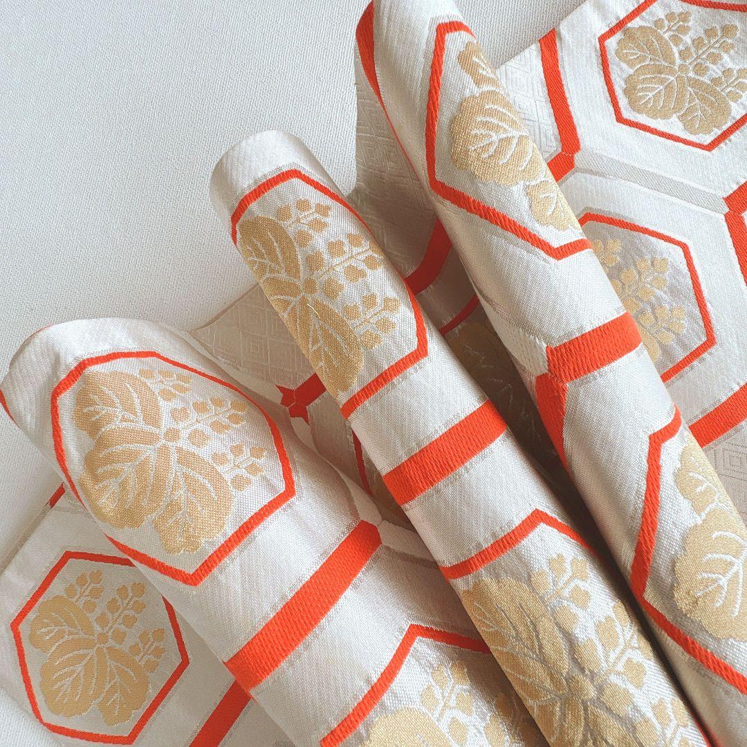 七五三　7歳女の子　フルセット　きもの　青系　金プリント　花鼓　折り鶴　7285