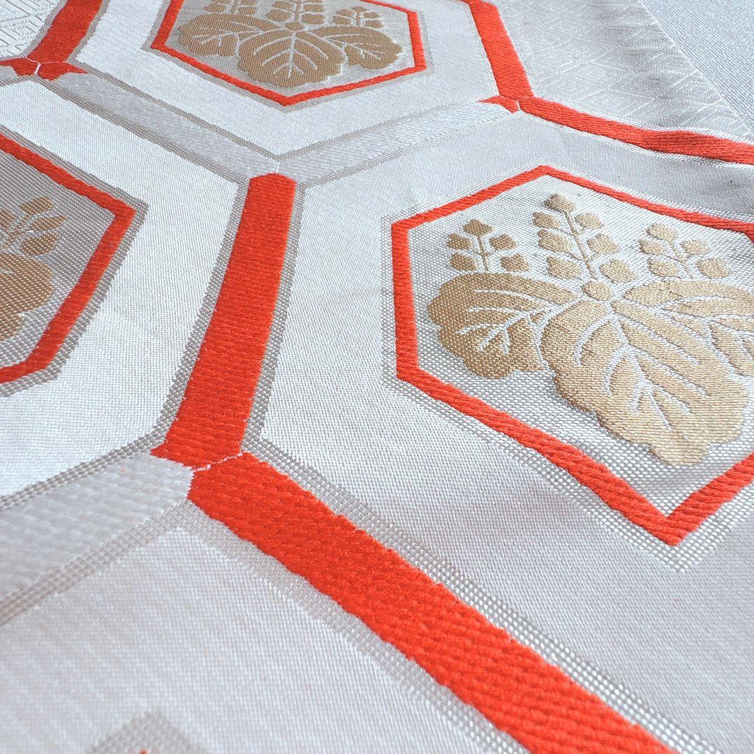 七五三　7歳女の子　フルセット　きもの　青系　金プリント　花鼓　折り鶴　7285